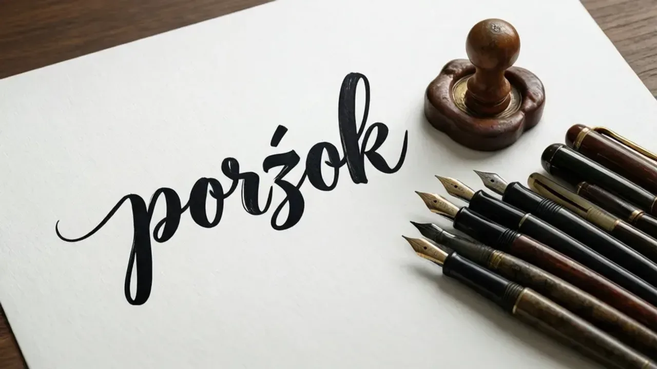Porządek: sprawdź, jak poprawnie pisać to słowo